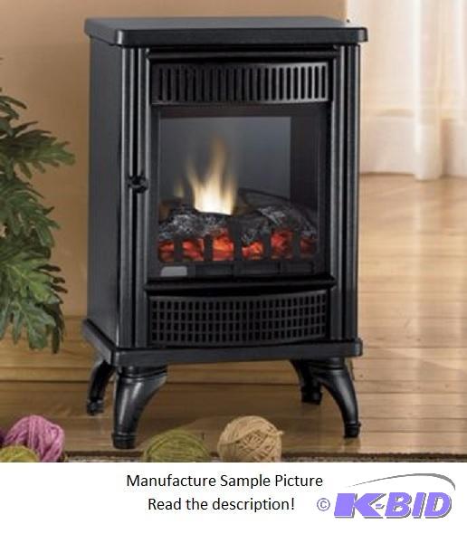 Electric Fireplace Stove - Black  - 22.25&qu...
