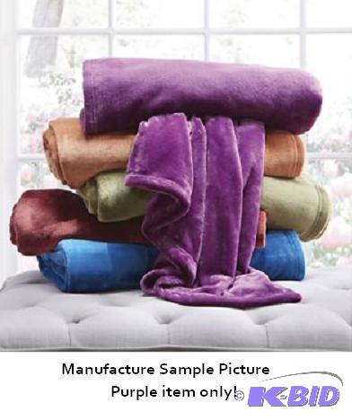 Purple Throw - 70 x 90 -&nbspOur Regal Lush ...