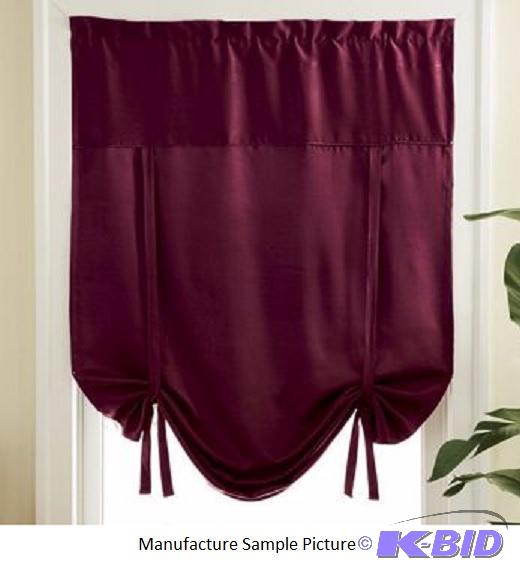 Blackstone Black Out Tie Up Window Shade - Br...