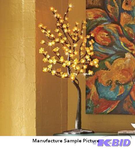 LED Tree -&nbspSure the cheery orange blooms...