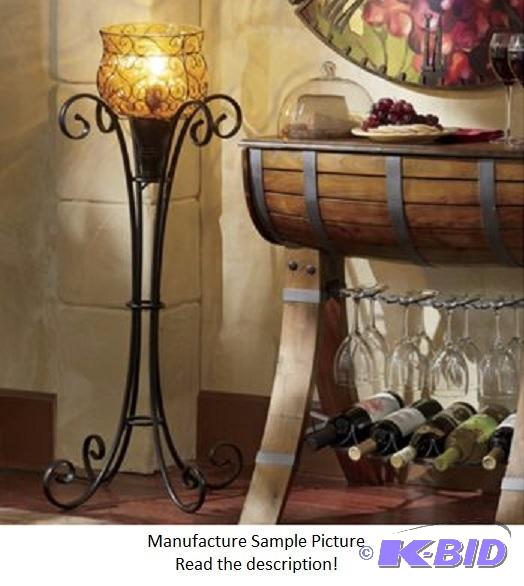 Captured Glass Floor Lamp - A floor lamp insp...