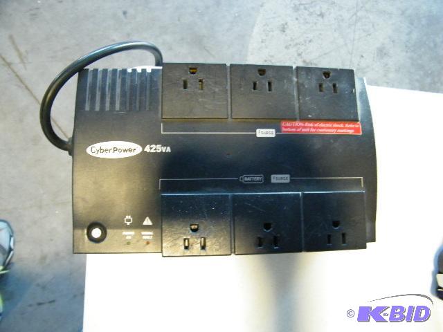 lot 16 image: Cyber Power Surge Protector - Model&nbsp425V...
