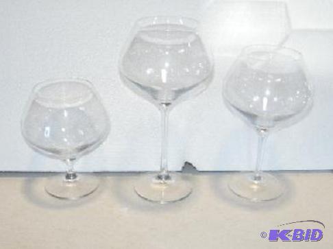 lot 19 image: Three Piece Candle Holder Set - Three differe...