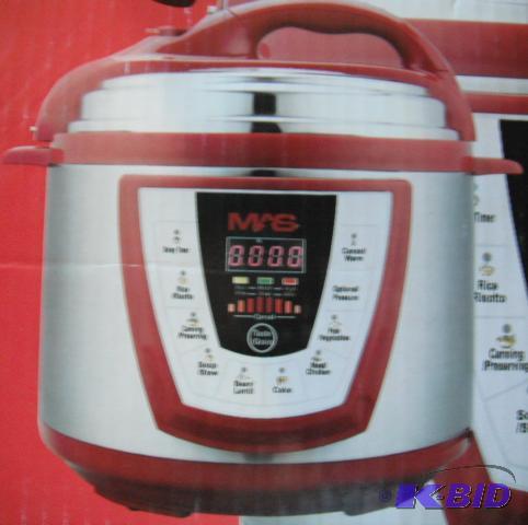 lot 34 image: MAS 7 in 1 Electric Multi Cooker - Stainless ...