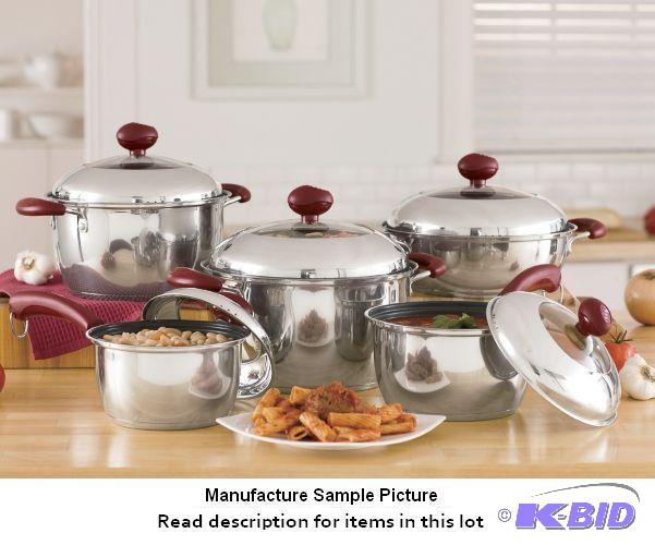 lot 46 image: Ginnys 7 Piece Cookware Set - Ginnys Brand ...