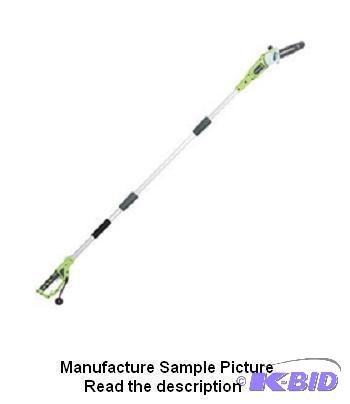 lot 55 image: Greenworks 8" Electric Pole Saw - Model ...