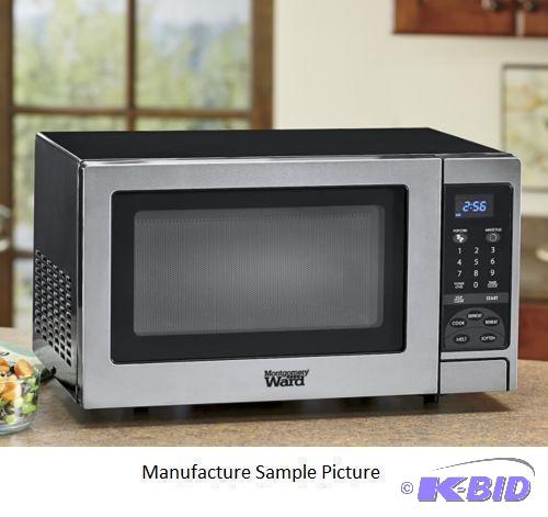 lot 68 image: Wards 0.9 Cubic Foot Microwave Oven - FC960S_...