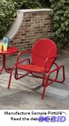 lot 84 image: Tulip Glider Chair - Relax as you glide in ge...