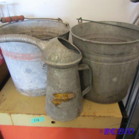 Water Can, Pails