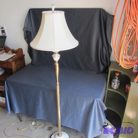 Floor Lamp - Porcelain Accents