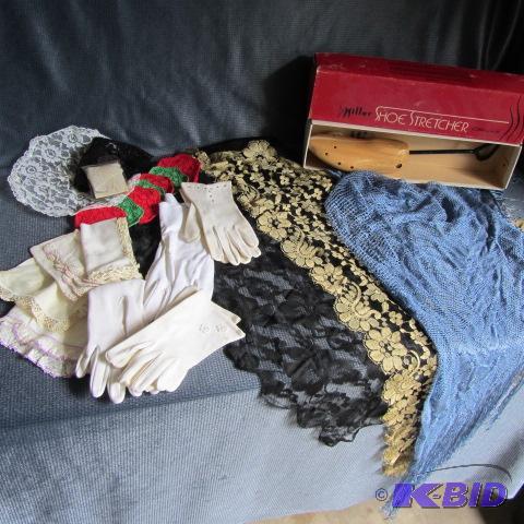 Ladies Gloves & Shawls