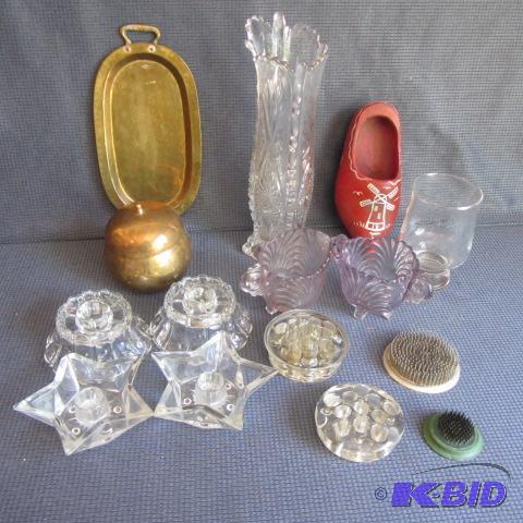 Vase, Cream & Sugar, Frogs
