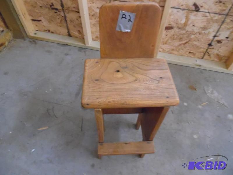 Hardwood highchair & chair