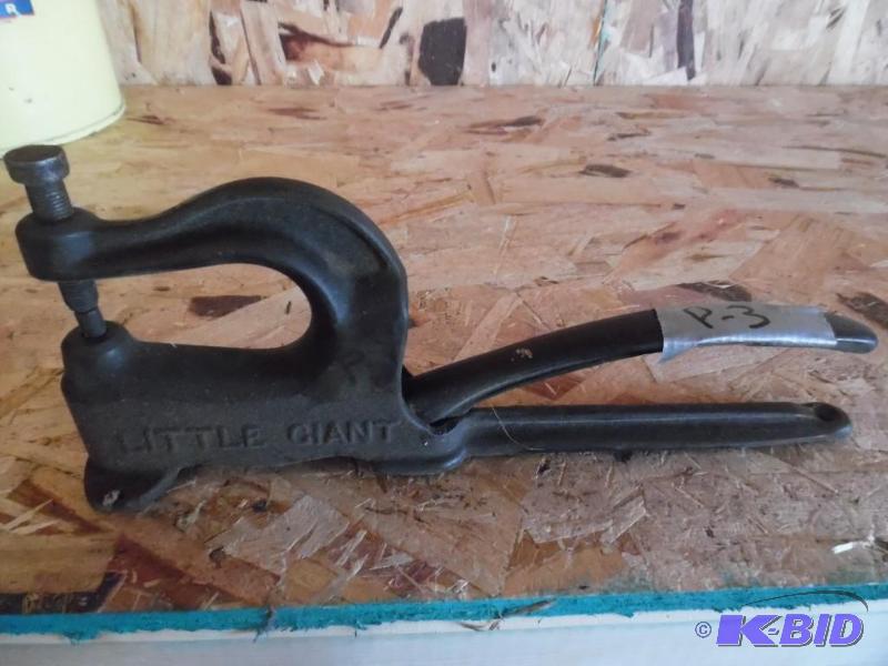 Antique riveting tools