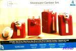 Stoneware Canister Set