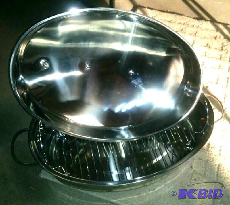 Stainless Steel Roasting Pan Set