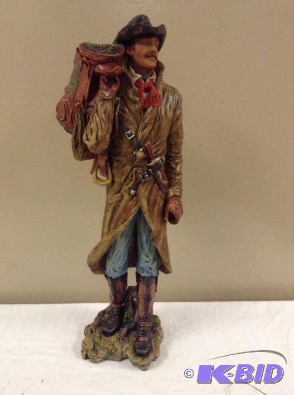 lot 66 image: Cowboy Statue