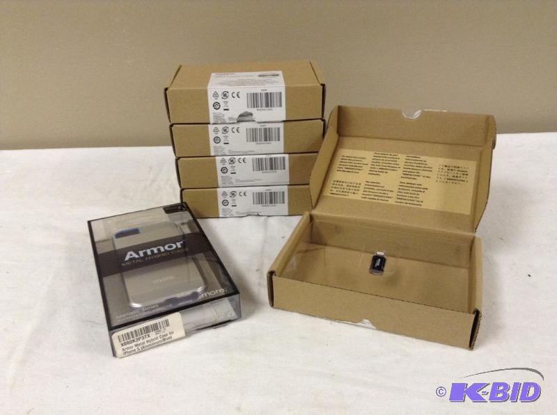 lot 87 image: iPhone 5 Case & (5) Lighting Compatible Micro USB Adapers