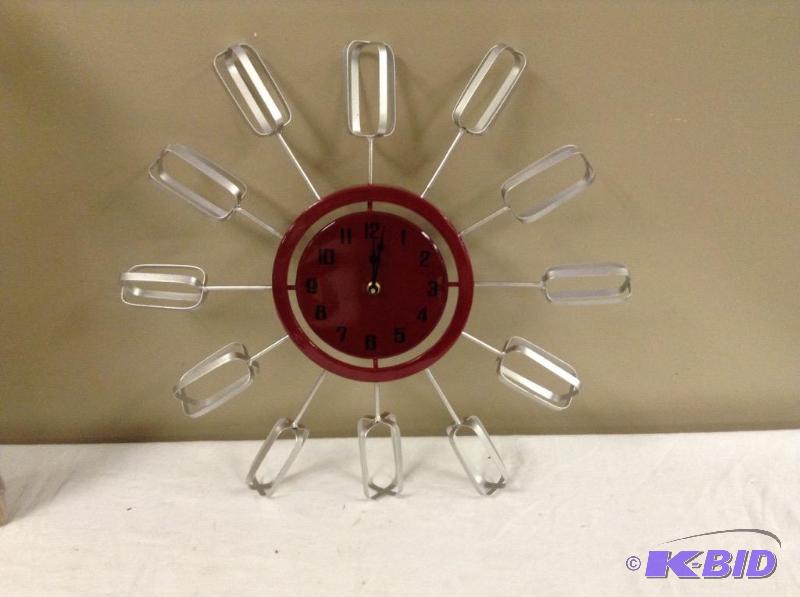 lot 90 image: Awesome Mixer Beater Clock