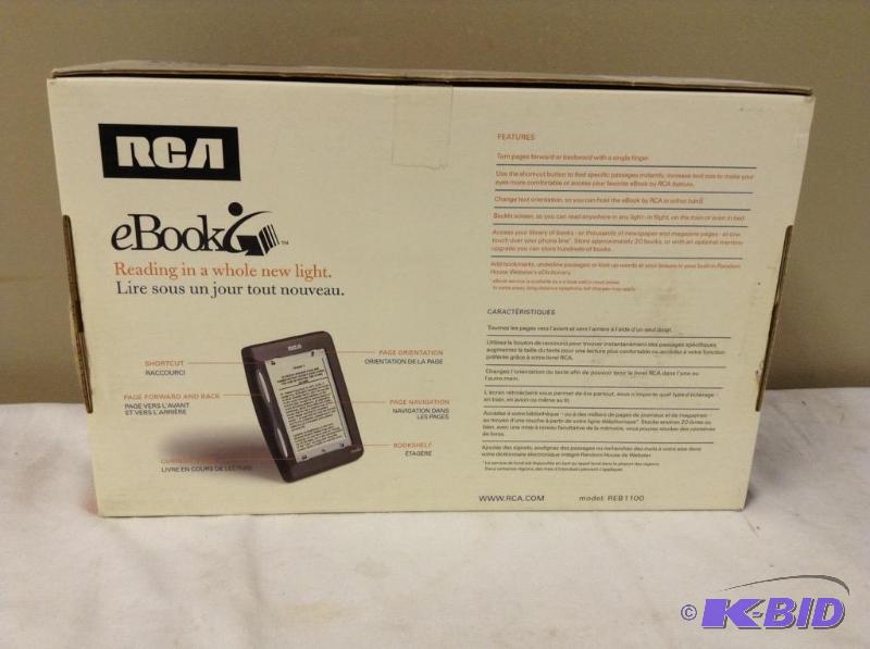 lot 99 image: RCA eBook Reader