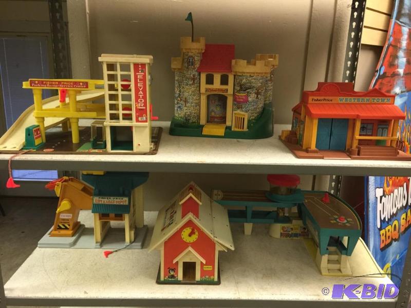 Lot of 6 Collectible Fisher Price Toys