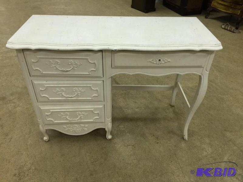 Shabby Chic White Wooden Desk