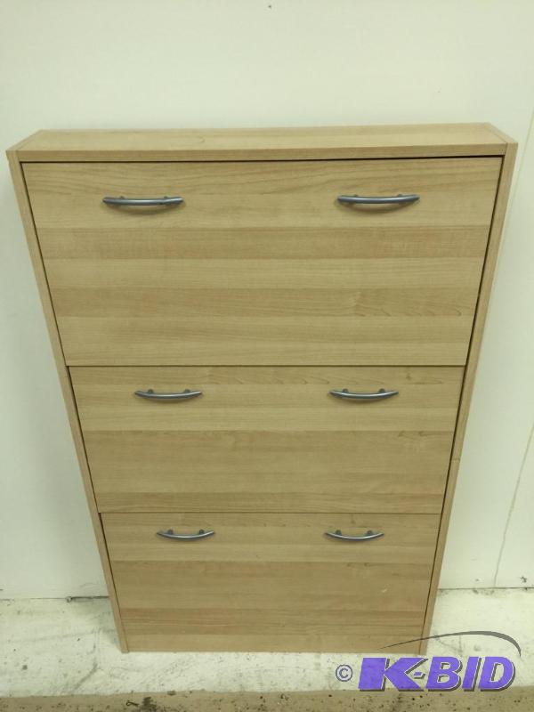 Vertical Wall Shoe Storage