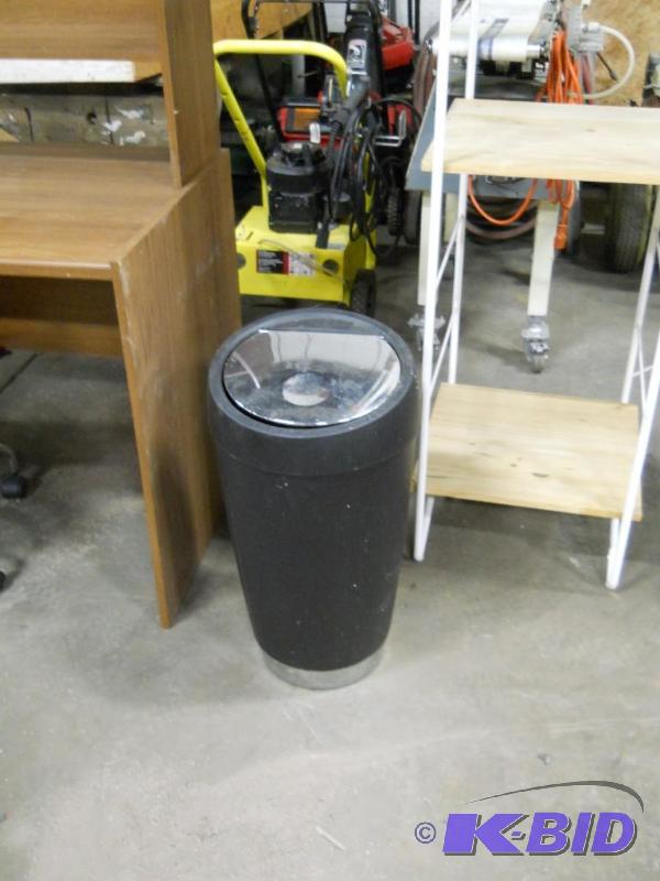 lot 21 image: Trash Can to throw out book you tried to write on desk in item #20.