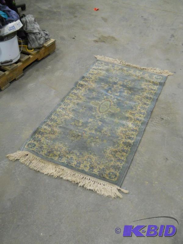 lot 41 image: Awesome Rug. Possibly from Tibet.