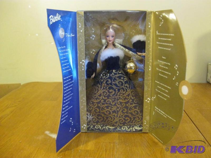 lot 105 image: Ring In The New Year Barbie 2001....