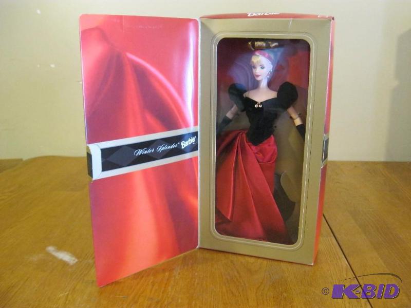 lot 107 image: Special Edition Winter Splendor Barbie....