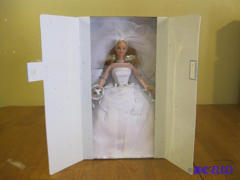 lot 108 image: Blushing Bride Barbie....