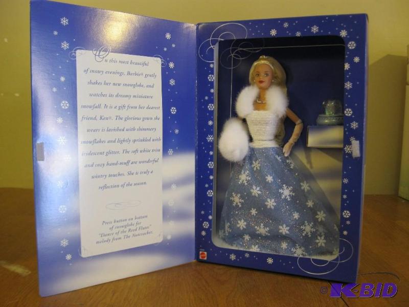 lot 110 image: Special Edition Snow Sensation Barbie....