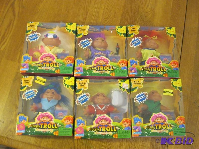lot 115 image: Lot Of New Troll Dolls....