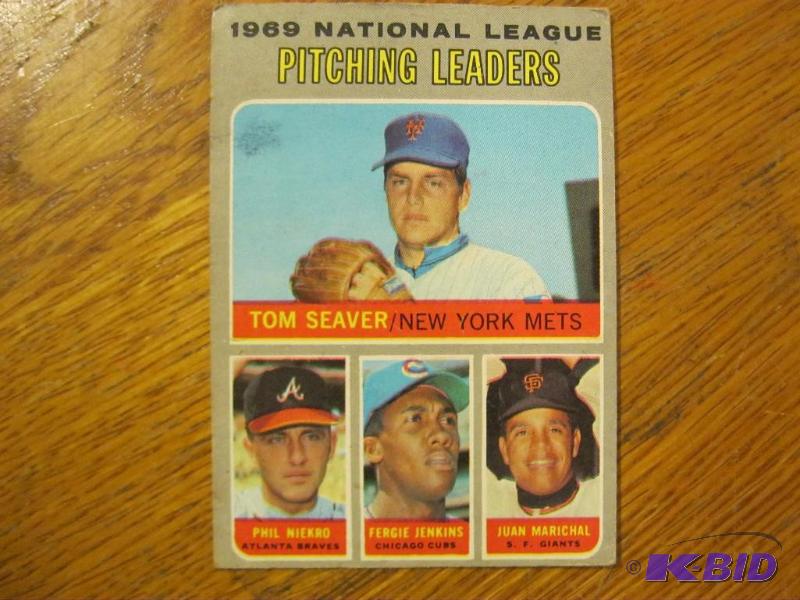 lot 139 image: 1969 Topps&nbspBaseball&nbspCard Tom Seaver...