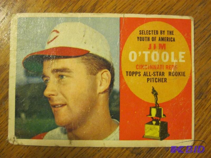 lot 146 image: Topps&nbspJim OToole&nbspRookie Card. Has ...