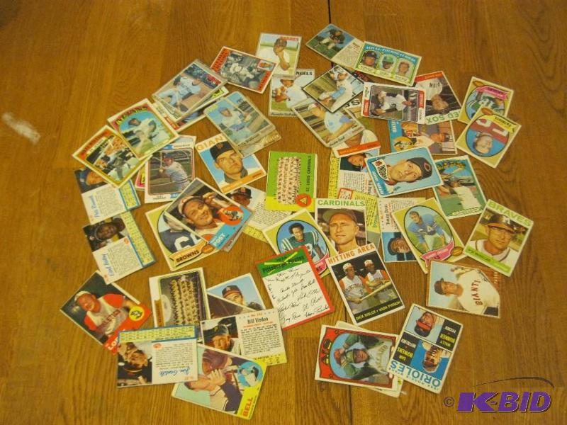 lot 150 image: Lot Of Vintage Sports Cards. 60s 70s....