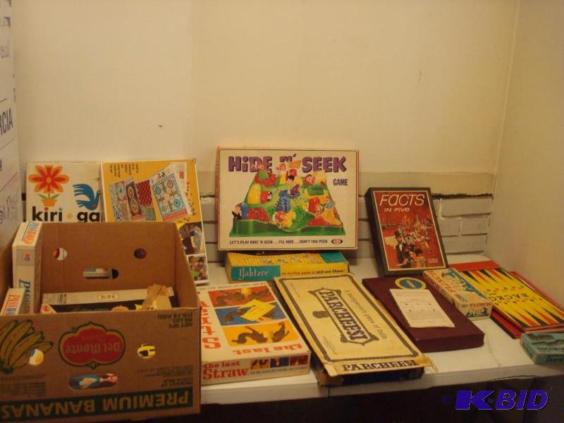 lot 159 image: Large Lot Of Vintage Board Games. Some May Be...