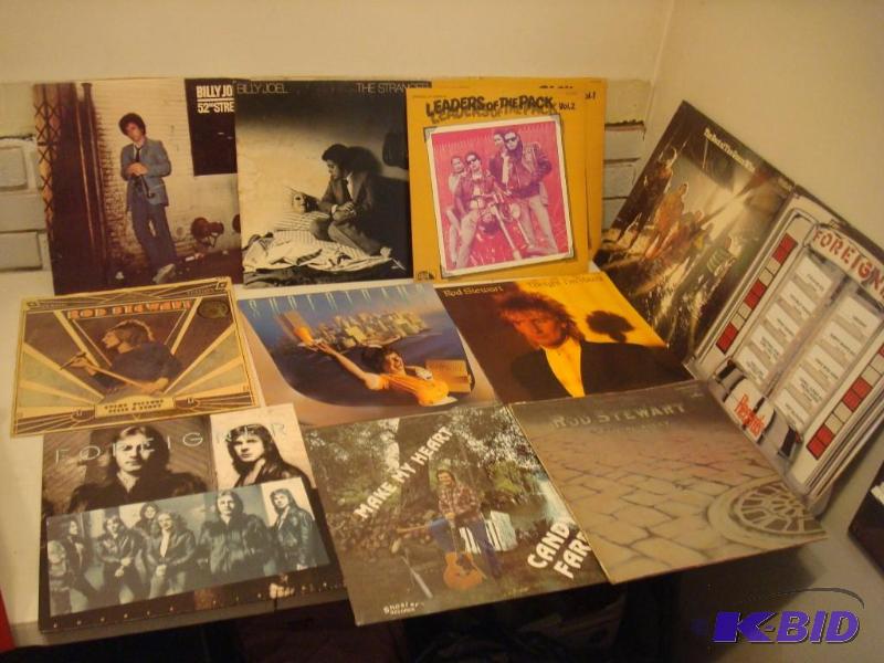 lot 179 image: Lot Of Vinyl LP Records...