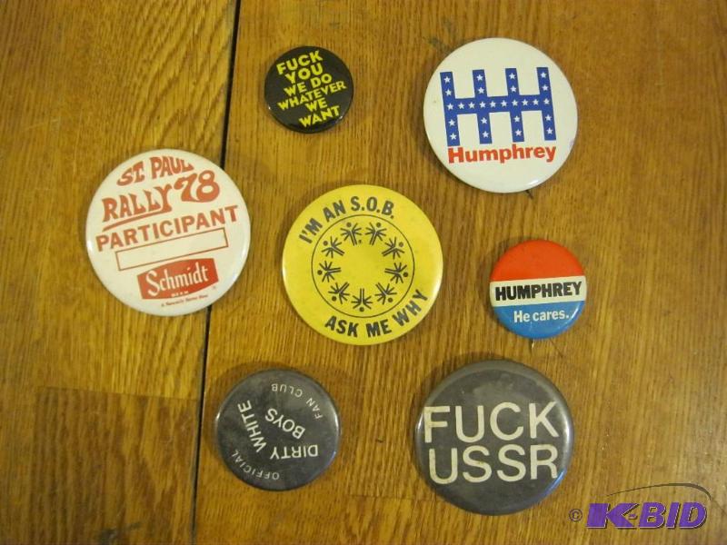 lot 189 image: Lot Of Vintage Buttons...