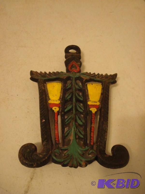 lot 206 image: Cast Metal Cooking Stove Trivet...