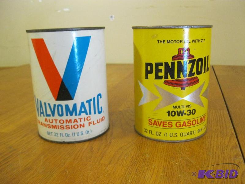 lot 214 image: Pair Of Oil Cans...