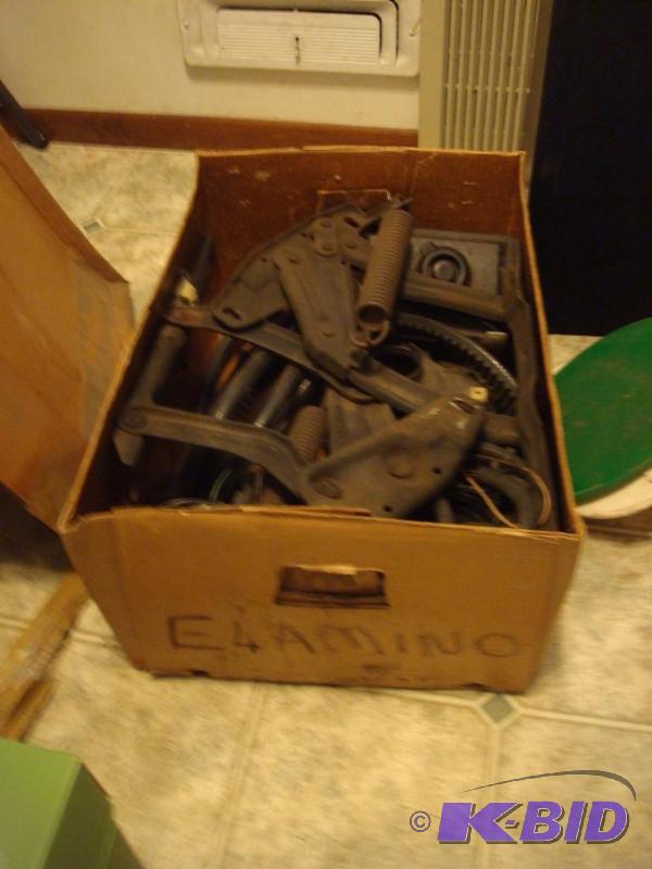 lot 237 image: Lot Of Car Parts, Might Be El Camino...