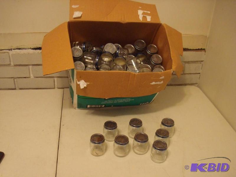 lot 270 image: Lot Of Baby Food Glass Jars...