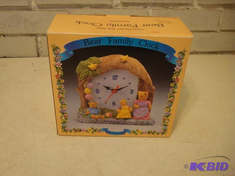 lot 277 image: New Bear Clock...