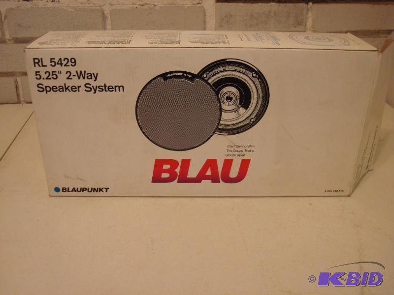lot 289 image: 5.25 Speakers NOT Blaupunkt....
