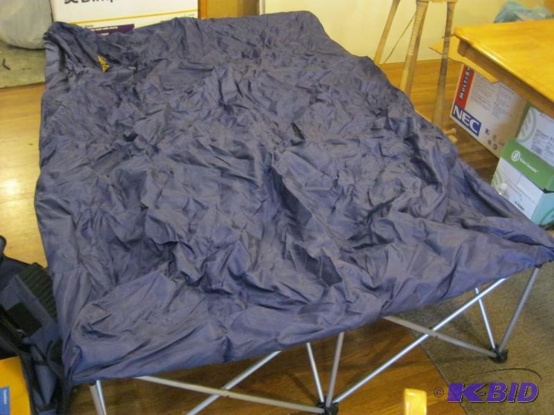 lot 305 image: Cabelas Air Mattress&nbspFolding Stand...