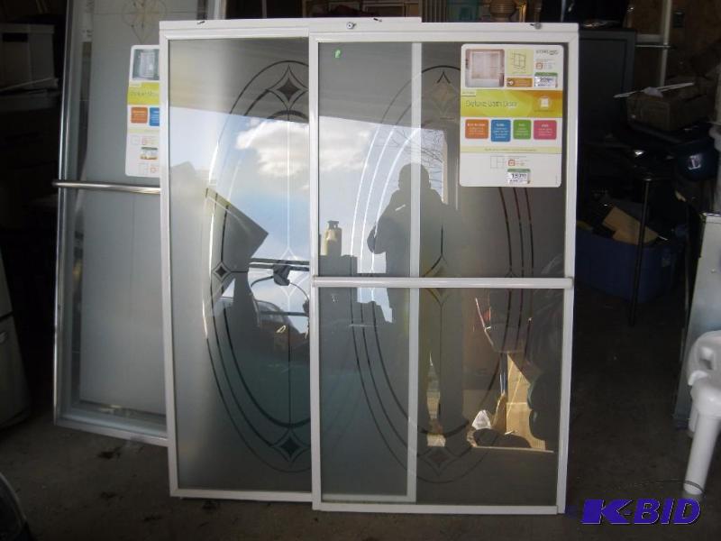 lot 316 image: New ShowerBath Door. No RailsHardware. Reta...