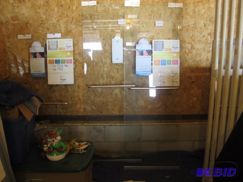 lot 321 image: New ShowerBath Door. No RailsHardware. Reta...