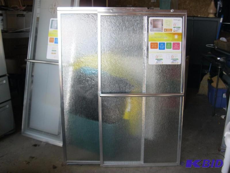 lot 322 image: New ShowerBath Door. No RailsHardware. Reta...